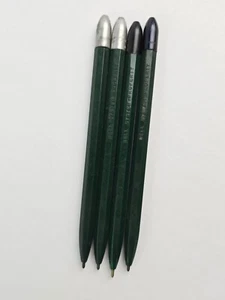 Vintage Bell System Green Ink Pen Metal Cap Silver & Black - All Dry of ink - Picture 1 of 8