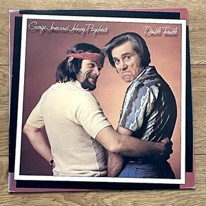 George Jones/Johnny Paycheck LP: "Double Trouble", 1980, Epic JE 35783, VG+ - Picture 1 of 9
