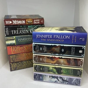 Jennifer Fallon Book Bundle Paperback X11 Tide Lords Demon Child Second Sons - Foto 1 di 13