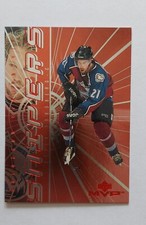 1999-00 Upper Deck MVP Snipers #S05 Peter Forsberg Colorado Avalanche