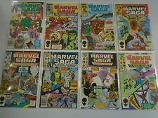 Marvel Saga lot #1-16 6.0 FN (1985)