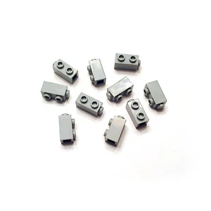10x Light Bluish Gray Lego Brick Special 1x1x1 2/3 with Studs on 1 Side - 32952 - Picture 1 of 1