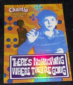 CHARLIE AND THE CHOCOLATE FACTORY - HOLOFOIL INSERT #R1 - Picture 1 of 1