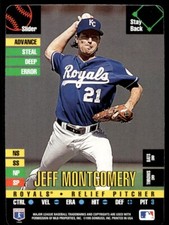 1995 Donruss Top of the Order Jeff Montgomery Kansas City Royals #NNO