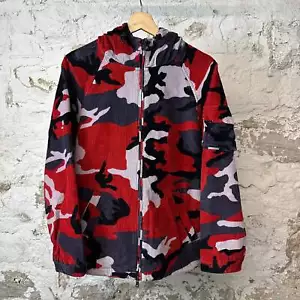 Supreme Nike Red Camo Corduroy Jacket Sz S - Picture 1 of 2