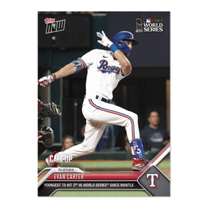 Evan Carter - 2023 MLB TOPPS NOW Card 1048 - YOUNGEST SINCE MANTLE -Presale-