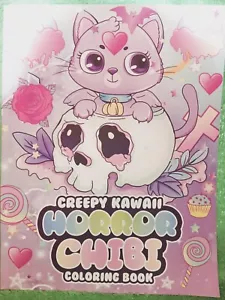 Creepy Kawaii Gothic Pastel : Coloring Book of Cute Horrors by Violet... - Picture 1 of 4
