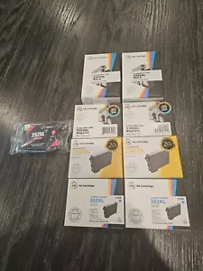 LD 252XL & T252XL Cyan,Yellow,Magenta, and Black Ink Cartridges Exp 2021 - Picture 1 of 2