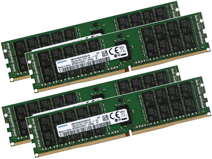 4x 16GB 64GB RDIMM ECC REG 2133Mhz DDR4 RAM f HP Proliant DL380 Gen9 DL-Systems - Bild 1 von 1