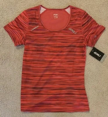 Women’s 2XU Active Run Cherry Shirt - Image 1 of 4