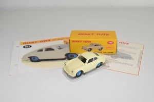 A35 1:43 DINKY TOYS ATLAS 182 PORSCHE 356A 356 A COUPE CREAM MIB + LEAFLET - Picture 1 of 6