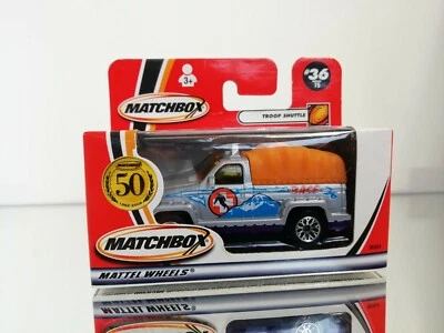 Matchbox Troop Shuttle in scatola - Immagine 1 di 3