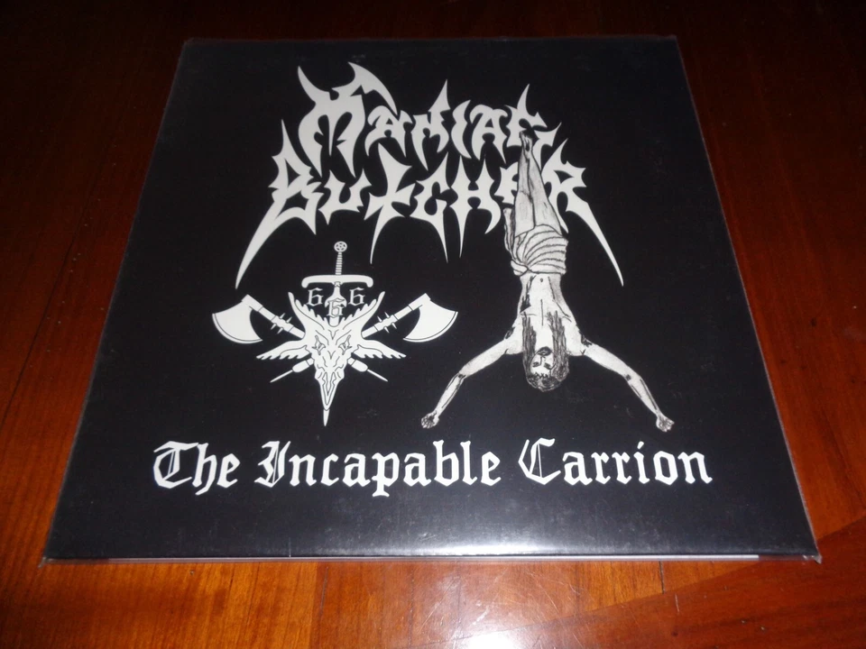 MANIAC BUTCHER "The Incapable Carrion" LP  nargaroth master's hammer - Изображение 1 из 1