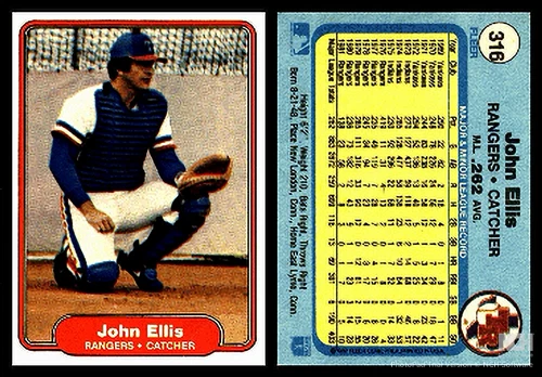 1983 Fleer Baseball #1-200 NM you pick complete your set - Image 1 of 1