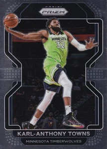 2021-22 Panini Prizm - #157 Karl-Anthony Towns Minnesota Timberwolves - Picture 1 of 2