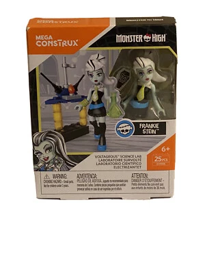 Mega Construx MONSTER HIGH FRANKIE STEIN Voltageous Science Lab Blocks Set 25pcs - Image 1 of 3