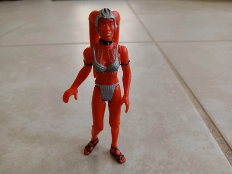 Star Wars SHAKKA Twi'lek Figure Hasbro Loose Original 1999 Watto's Box Cover