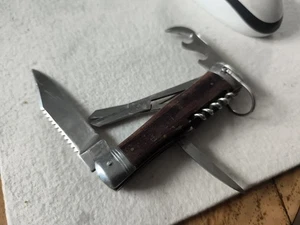 altes taschenmesser jagdmesser c. jul. herbertz rostfrei - Bild 1 von 4