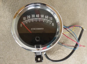 Vintage Working RAC 8000 RPM Tachometer~#62801780~rat rod car - Picture 1 of 9
