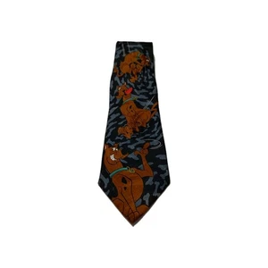 Corbata vintage 1999 Scooby Doo Cartoon Network Bones  - Imagen 1 de 2