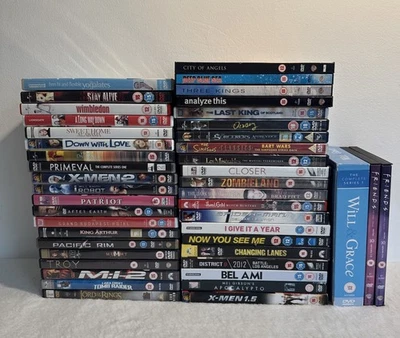 JobLot 44x DVD Movie Bundle Of Action Fantasy Comedy & Friends Films - Image 1 of 4