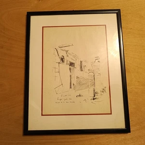 [CP] Disegno Casa Edificio Artista Sconosciuto 1966 - Picture 1 of 9