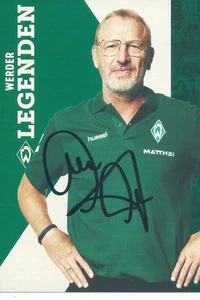 AK Uwe Harttgen Werder Bremen Legenden  Traditionsmannschaft H96 RAR LOOK DFB  - Bild 1 von 1