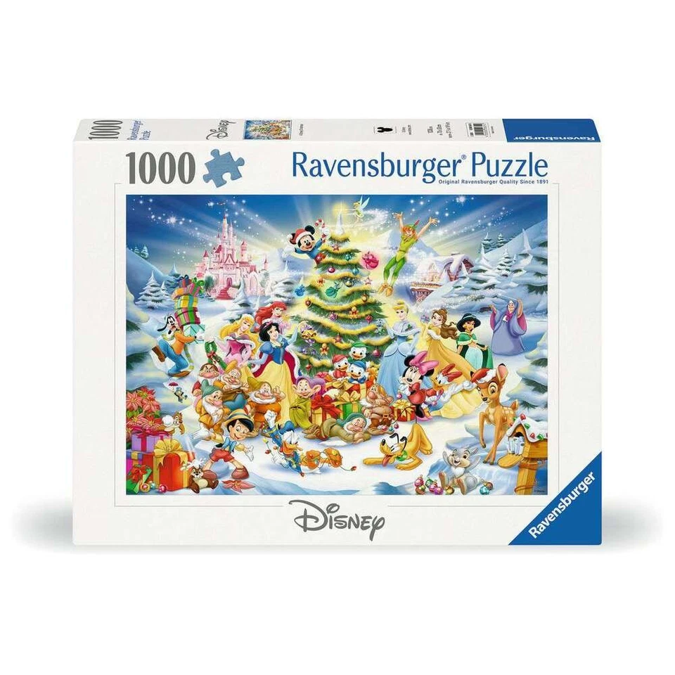 Ravensburger Puzzle 12000651 - Disney's Weihnachten - 1000 Teile Disney Puzzle