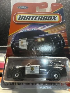 MATCHBOX FORD POLICE INTERCEPTOR UTILITY - Bild 1 von 1