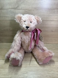Heidibears Pink Heidi Bear by Hillary Hulen “Rosa” Signed 1987 - Picture 1 of 9