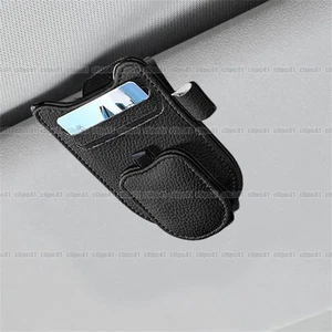 Vehicle Car Interior Accessories Sun Visor Magnetic Clip Sunglasses Card Holder - Foto 1 di 4