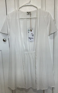 NWT Show Me Your Mumu White  Whitney Wrap Bridal Robe - Size XS EUC - Picture 1 of 7