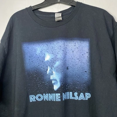 Ronnie Milsap T Shirt Concert Tour ‘Smoky Mountain Rain’ XL TG 23x29 - Image 1 of 4
