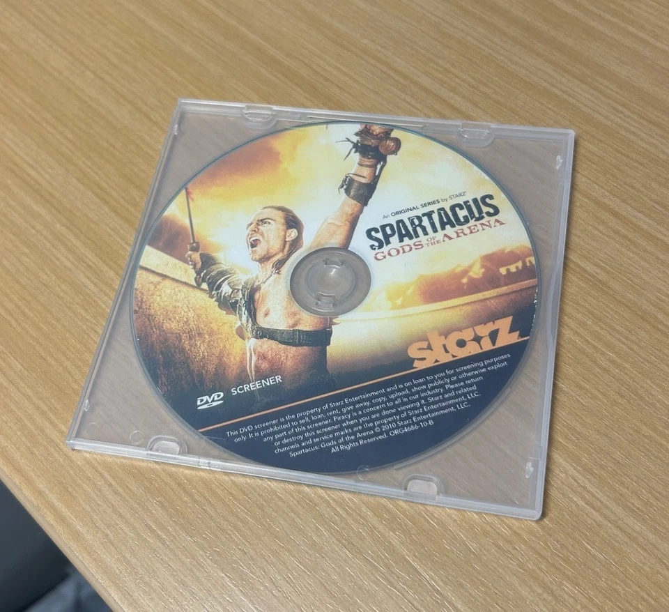 Spartacus Gods of The Arena Screener - Original DVD Collectable Rare 2011 - Image 1 of 1