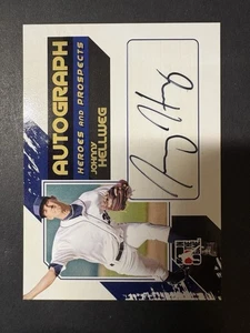 2011 in the Game Heroes and Prospects Heroes Johnny Hellweg Gold Version Auto - Picture 1 of 4