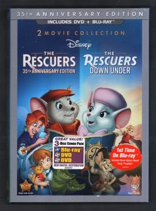Blu-Ray / DVD Movie : Disney The Rescuers - The Rescuers Down Under NrMt/Mt - Bild 1 von 2