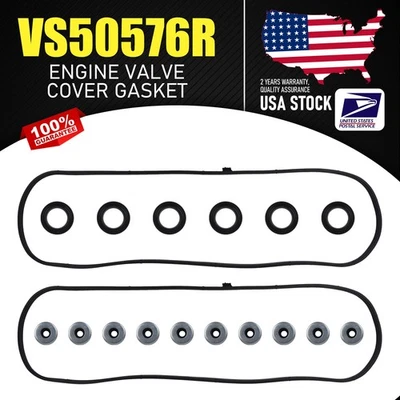 Juego de juntas de cubierta de válvula apto para HONDA PILOT 2003-2004 3,5 L V6 "J35A3", VS50576R Foto 1 de 4