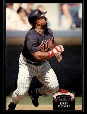 1992 Stadium Club Kirby Puckett #500 - Image 1 of 2