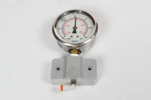 Wika Manometer ölgefüllt 0-15 Psi 0-100 Kpa - Bild 1 von 2