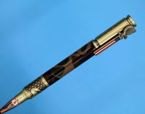 Patriotic Camo-Barrel Bolt-Action Pen • American Pride • Sammlergeschenk - Bild 1 von 13