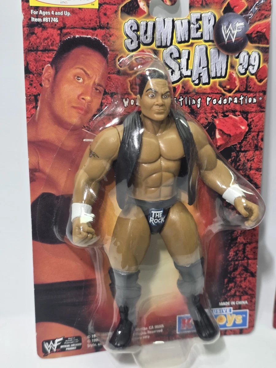 The Rock WWF Wrestling Fan Action Figures for sale | eBay