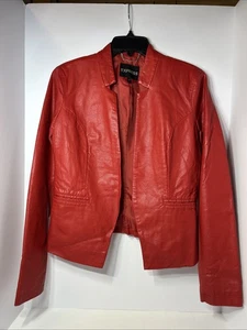 Express Damen Kunstlederjacke rot Small - Bild 1 von 12