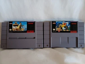 KING OF THE MONSTERS 1 & 2 FÜR DEN SUPER NINTENDO !!! - Bild 1 von 5
