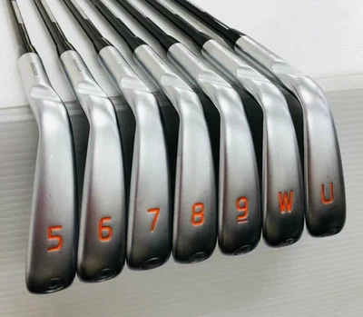 Ping i230 Iron Set 5-9,Pw,Aw 7pc Flex Stiff Tour AD 95 Graphite - Image 1 of 4