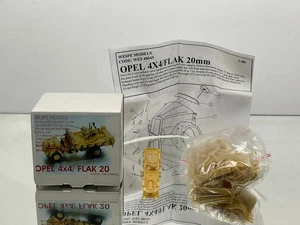 WESPE MODELS ROMANIA WES48043 OPEL 4x4 FLAK 20 -1:48- UNBUILT RESIN KIT IN BOX - Picture 1 of 6