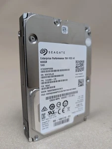 Seagate Enterprise ST600MP0006 2.5" 600GB 15K RPM SAS HDD Drive PN: 1UU200-175 - Picture 1 of 7