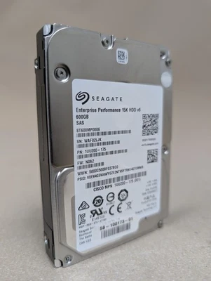 Seagate Enterprise ST600MP0006 2.5" 600GB 15K RPM SAS HDD Drive PN: 1UU200-175 - Image 1 of 4