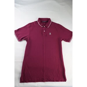 Psycho Bunny Polo Shirt Mens Size S Maroon Short Sleeve Casual Golf - Bild 1 von 6