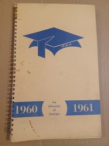 1960 Manuscript Journal Of A Coed At UGA, Sorority Rush, Pi Beta Thi - Foto 1 di 7