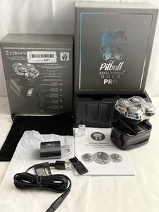 Skull Shaver Pitbull Gold PRO Kopf- und Gesichtsrasierer (USB Ladekabel) - Bild 1 von 14